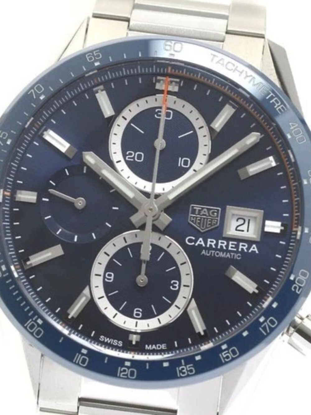 TAG HEUER Carrera Caliber 16 CBM2112-0 Date Chronograph AT Men's Watch_870868